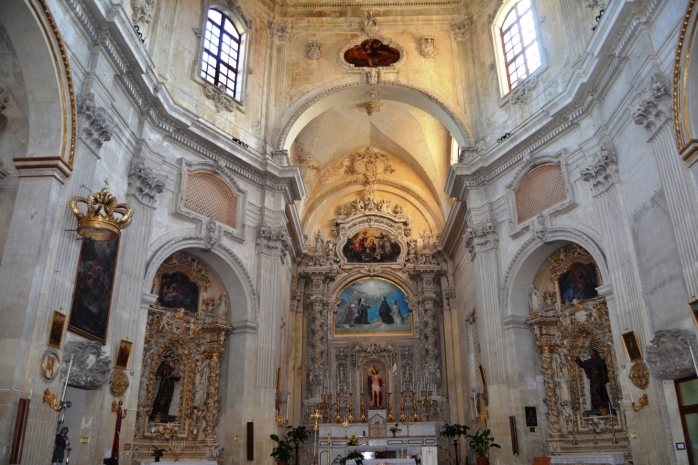 church of Santa Chiara (inside)